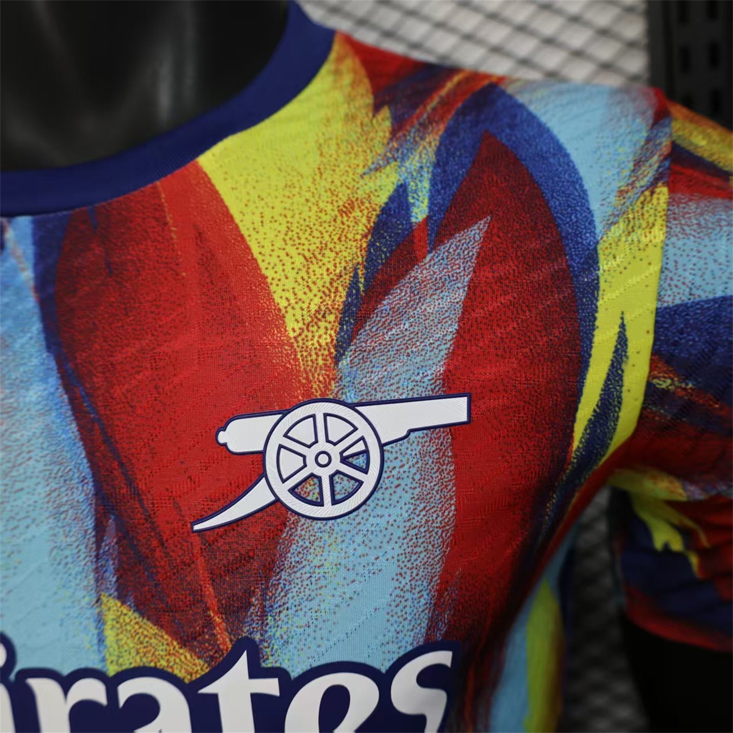 UltraTrikot-Arsenal 25-26 Colorful Flame Graffiti Pre-match Training Jersey - Player Version