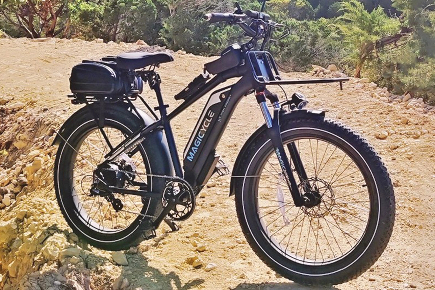 Magicycle Ebike Front Rack、mySite、bearsvspackers