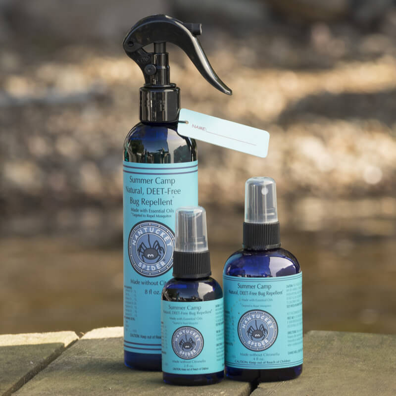 Nantucket Spider Natural Kids Bug Repellent Group