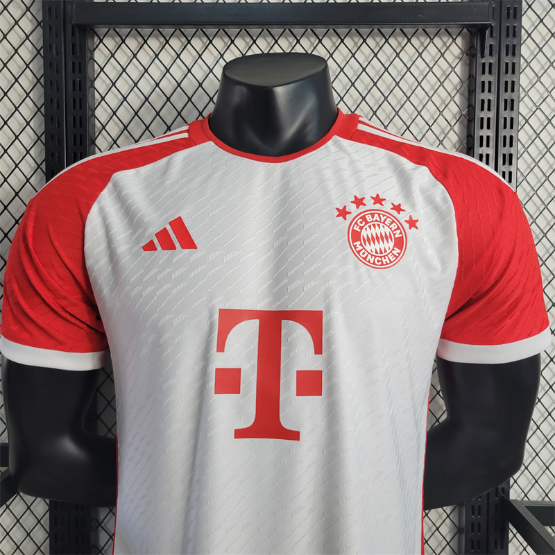 Bayern Munich 23-24 Home Stadium Jersey - Player Version:football jersey mysite: unitedjerseyfootball 邓江浪:football
