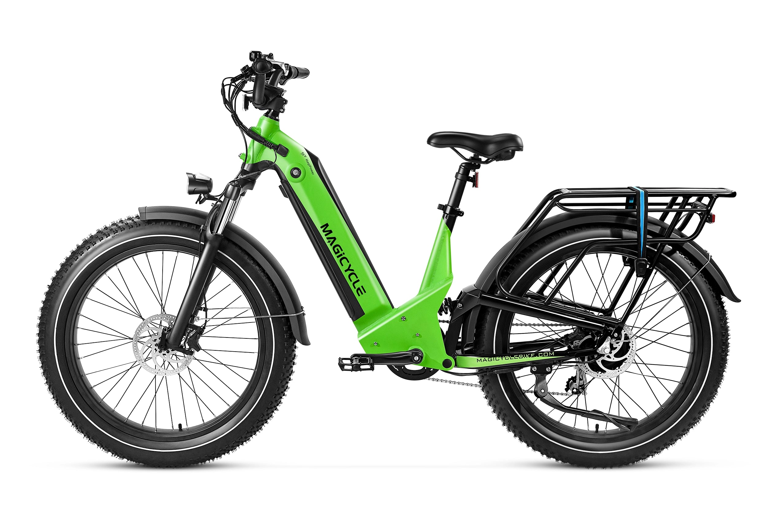 Magicycle Deer Step-Thru Full Suspension Ebike SUV、mySite、bearsvspackers