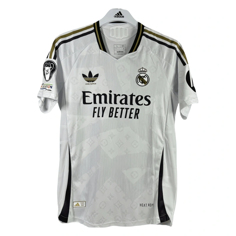 25-26 Real Madrid LV co-branded soccer jersey-Player Version: Ajax 24-25 Home Stadium Jersey - Fans Version mysite: Adidas luxuryfootballshirts.com: https://www.luxuryfootballshirts.com/