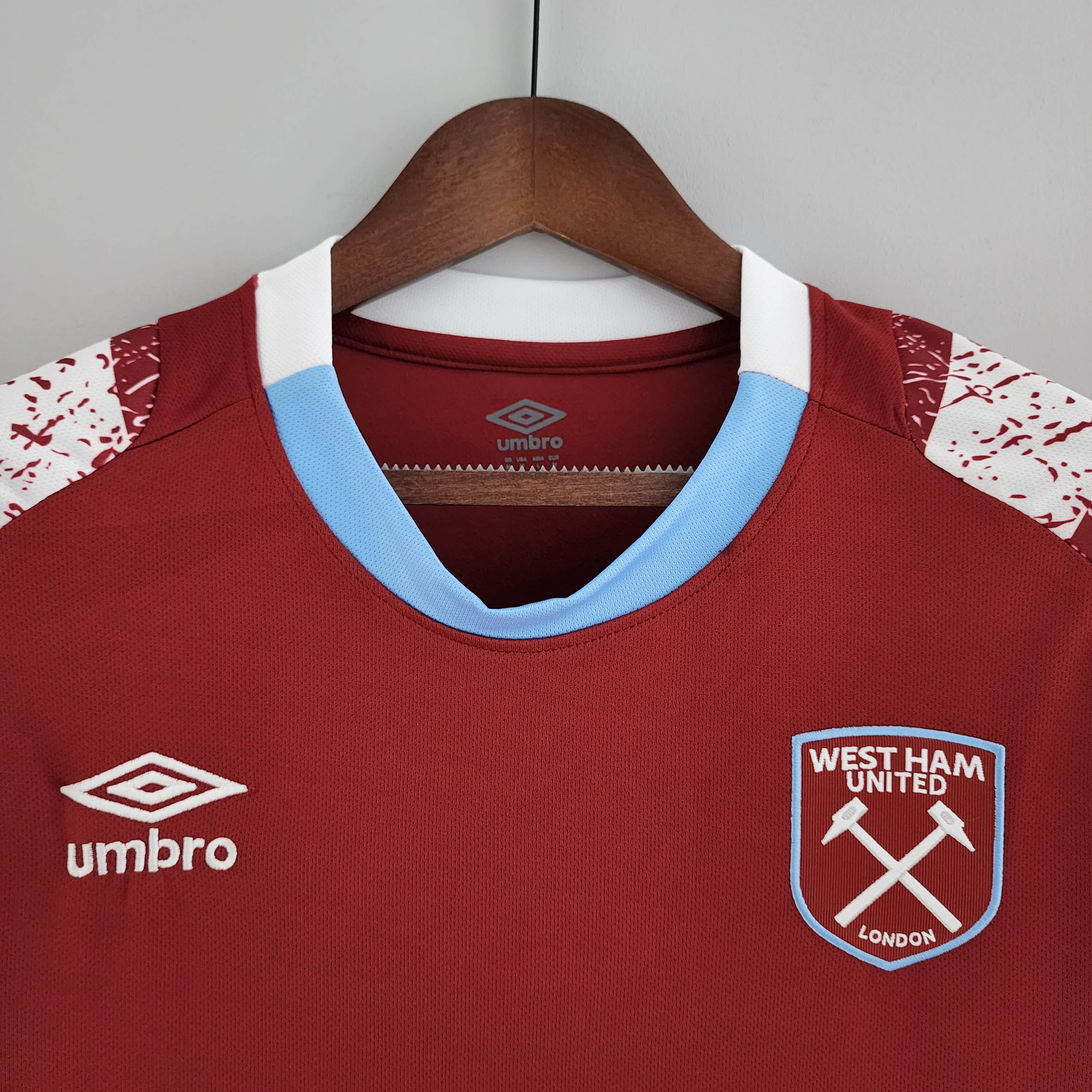 2022/2023 West Ham United Football Shirt Home 1:1 Thai Quality:football jersey mysite: unitedjerseyfootball 邓江浪:football