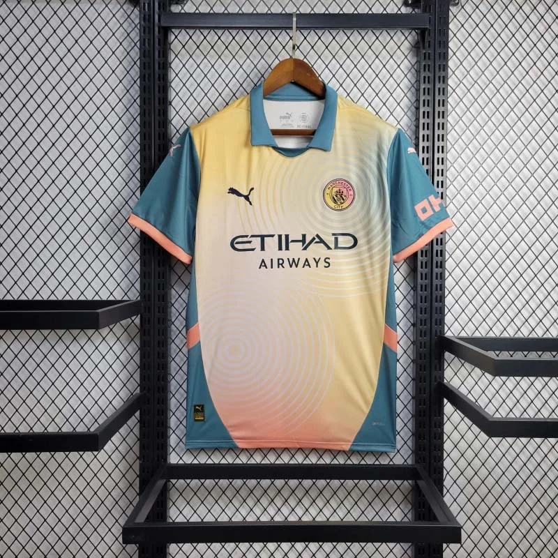 2024/2025 Manchester City Fourth Away Football Shirt 1:1 Thai Quality:football jersey mysite: unitedjerseyfootball 邓江浪:football