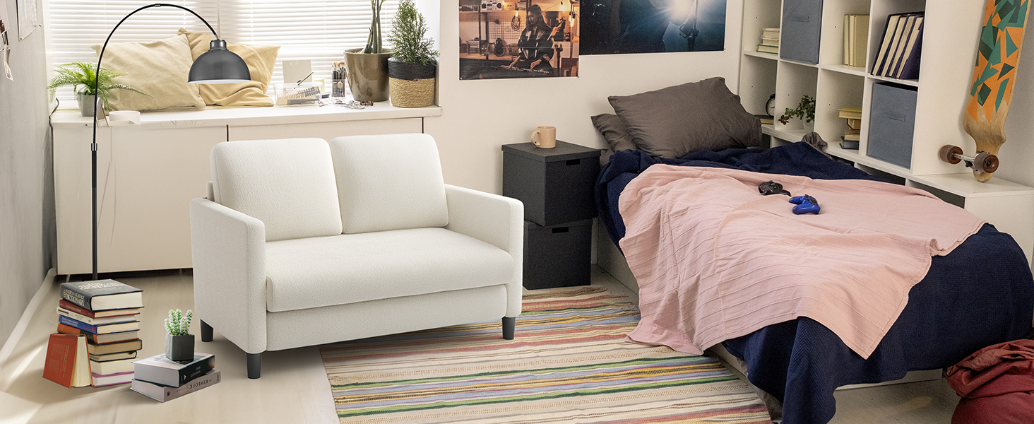 loveseat sofa small sofa couch for bedroom small couch couches for small spaces dorm couch college