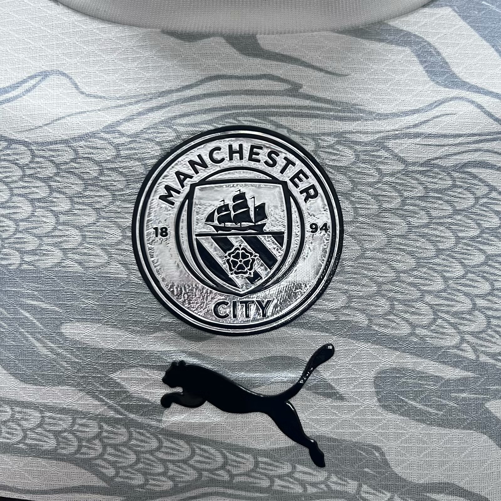 ManixJersey.com | Manchester City 2024 Chinese New Year Pre-match Jersey - Player Version -Customize Name, Number and Patch | Worldwide Shipping