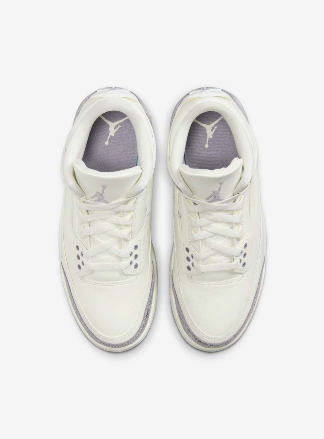 Air Jordan 3 Retro Sail Cement Grey、JORDAN、Cacoeks