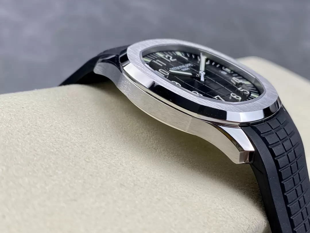 Patek Philippe Aquanaut 5167-001 SS 3KF Best Edition Gray Dial on Black Rubber Strap A324 Super Clone V3 23 2c6bc524d2fe607