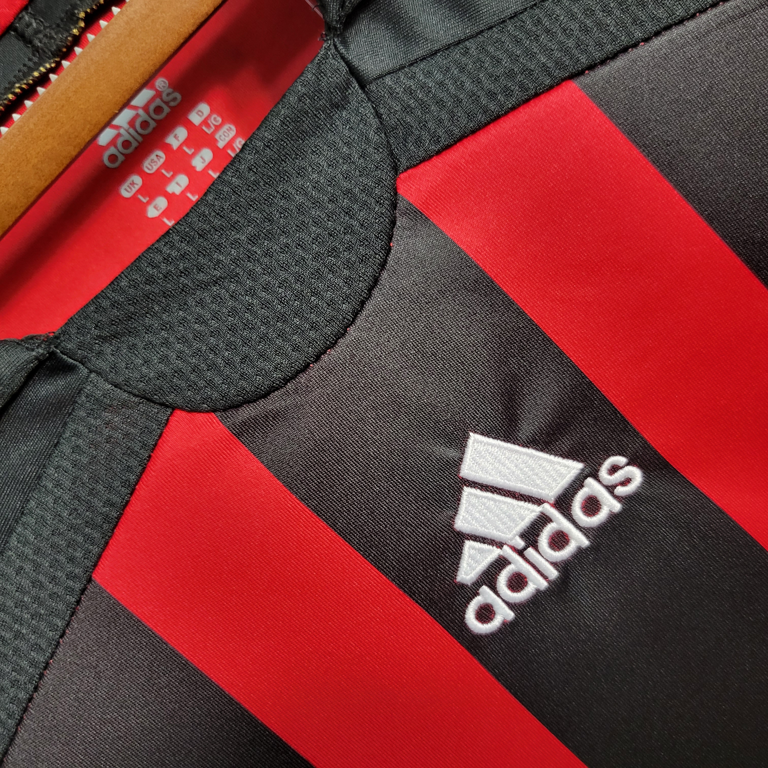 JerseysGala.com | Retro AC Milan 06-07 Home Stadium Long Sleeve Jersey -Customize Name, Number and Patch | Worldwide Shipping