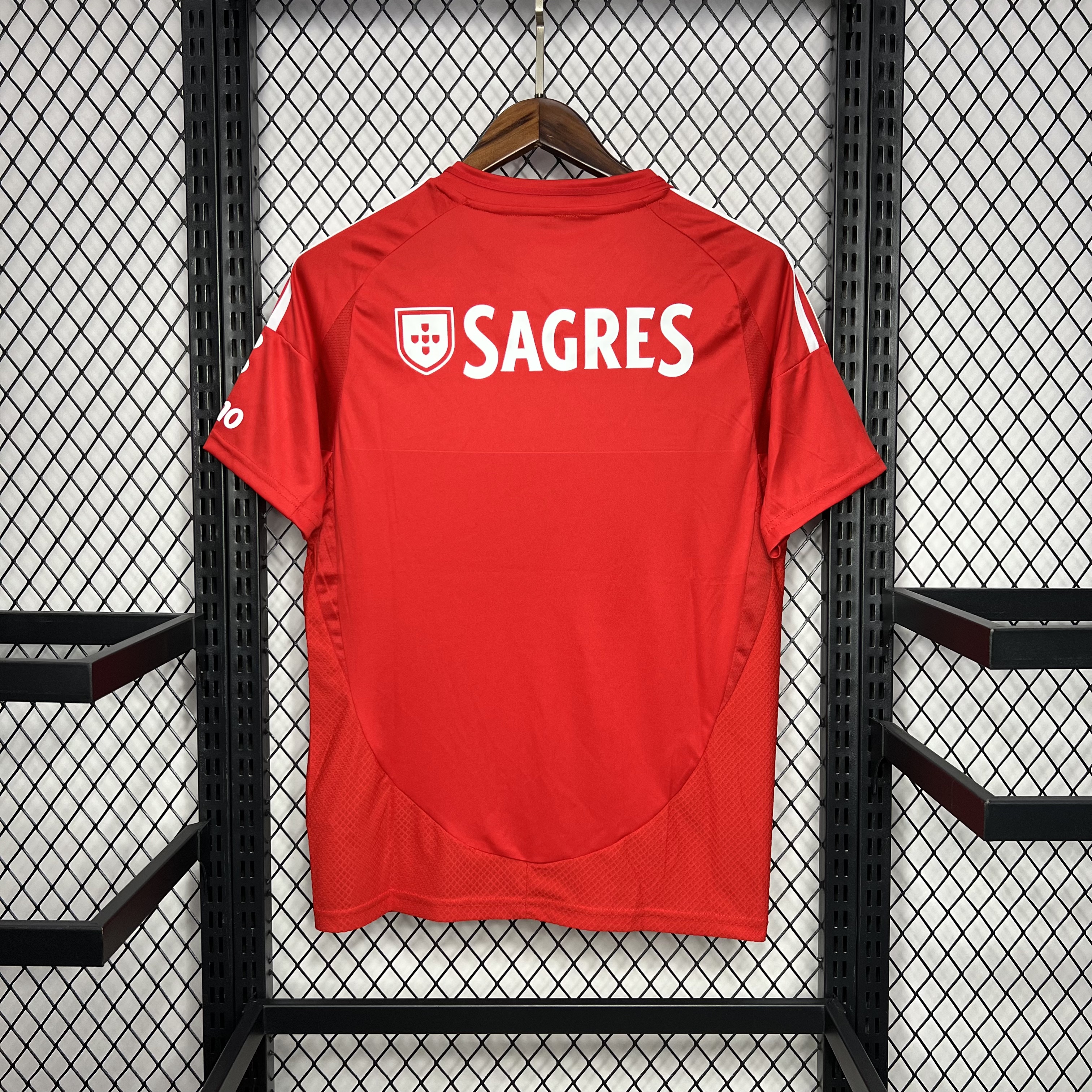 ManixJersey.com | Benfica 24-25 Home Stadium Jersey - Fans Version -Customize Name, Number and Patch | Worldwide Shipping