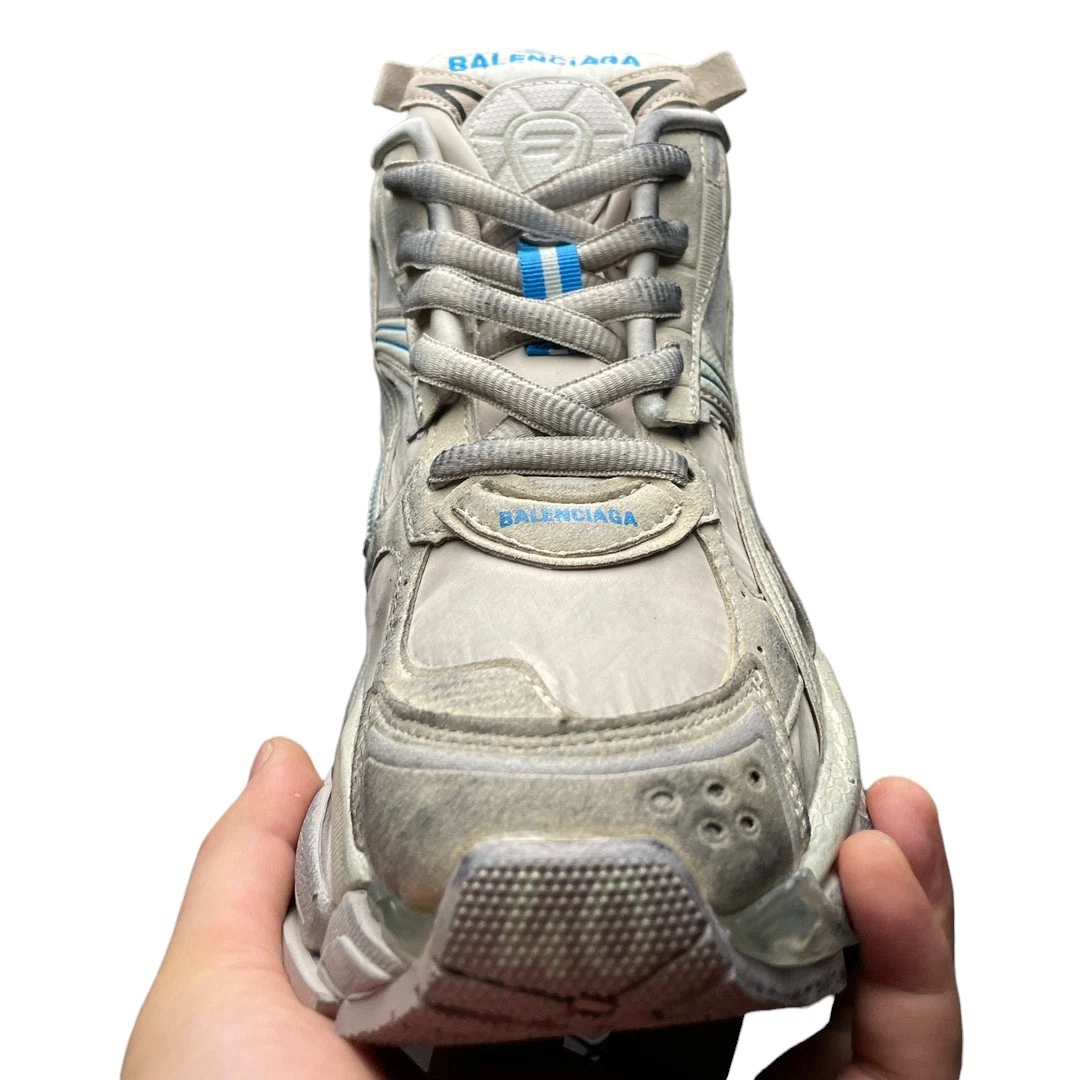 Balenciaga Runner Sneaker in Taupe/Blue、mysite、Cacoeks