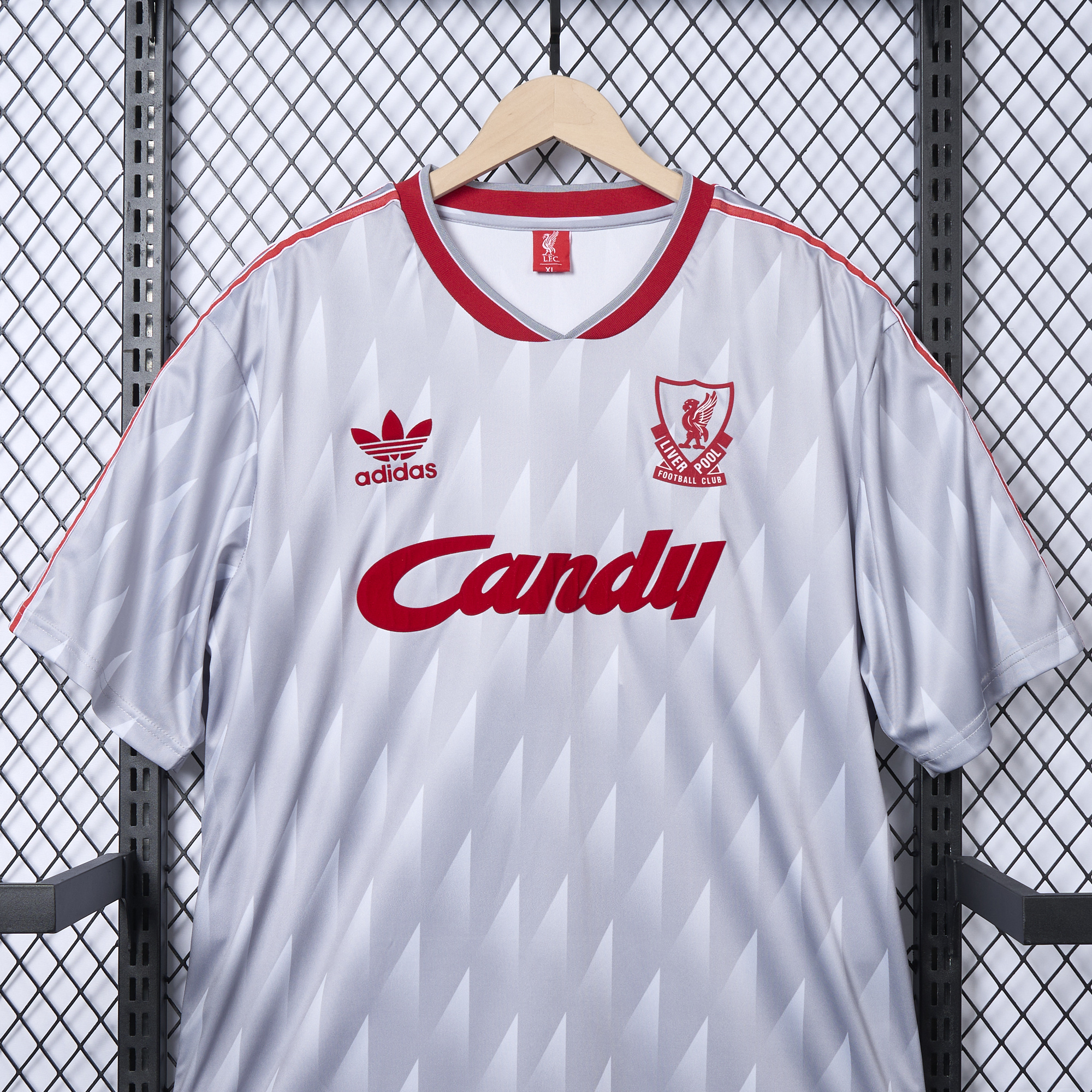 ManixJersey.com | Retro Liver.pool 1989-91 Away Stadium Jersey -Customize Name, Number and Patch | Worldwide Shipping