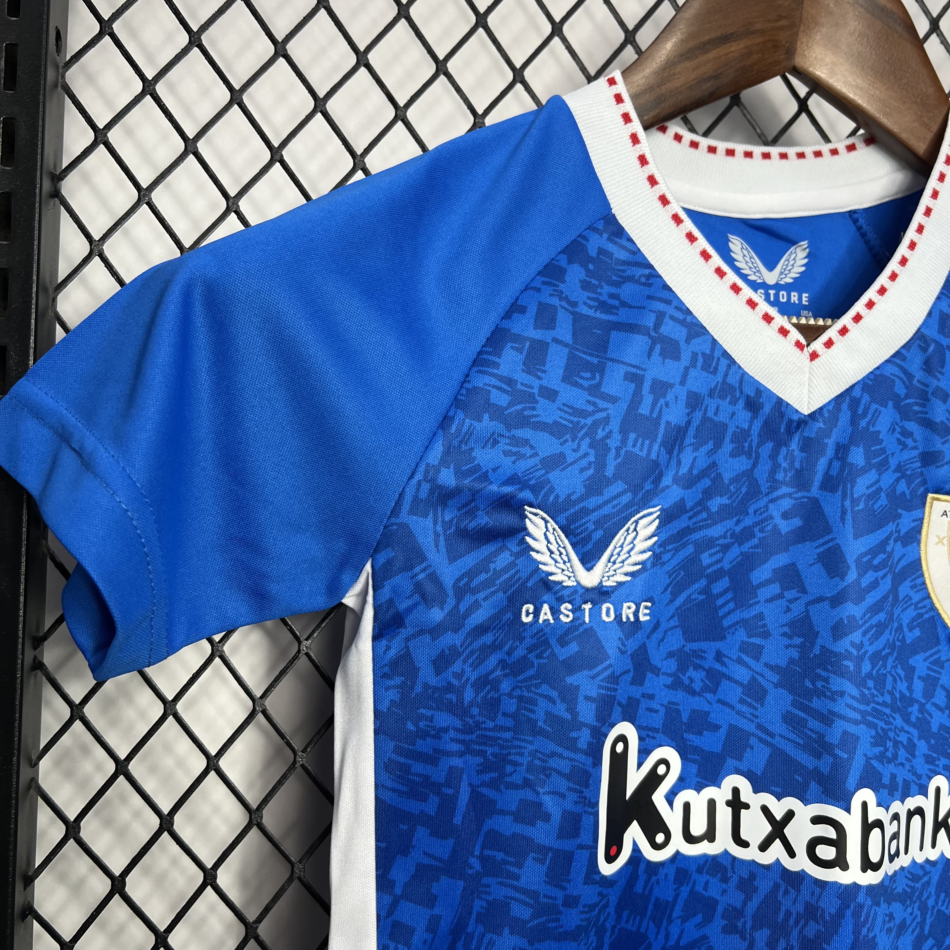 JerseysGala.com | Athletic Bilbao 24-25 Away Kids Kit -Customize Name, Number and Patch | Worldwide Shipping