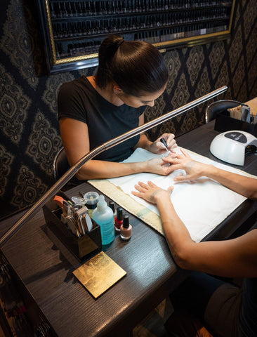 Slimline 3 Floor  Lamp for Nail Salon