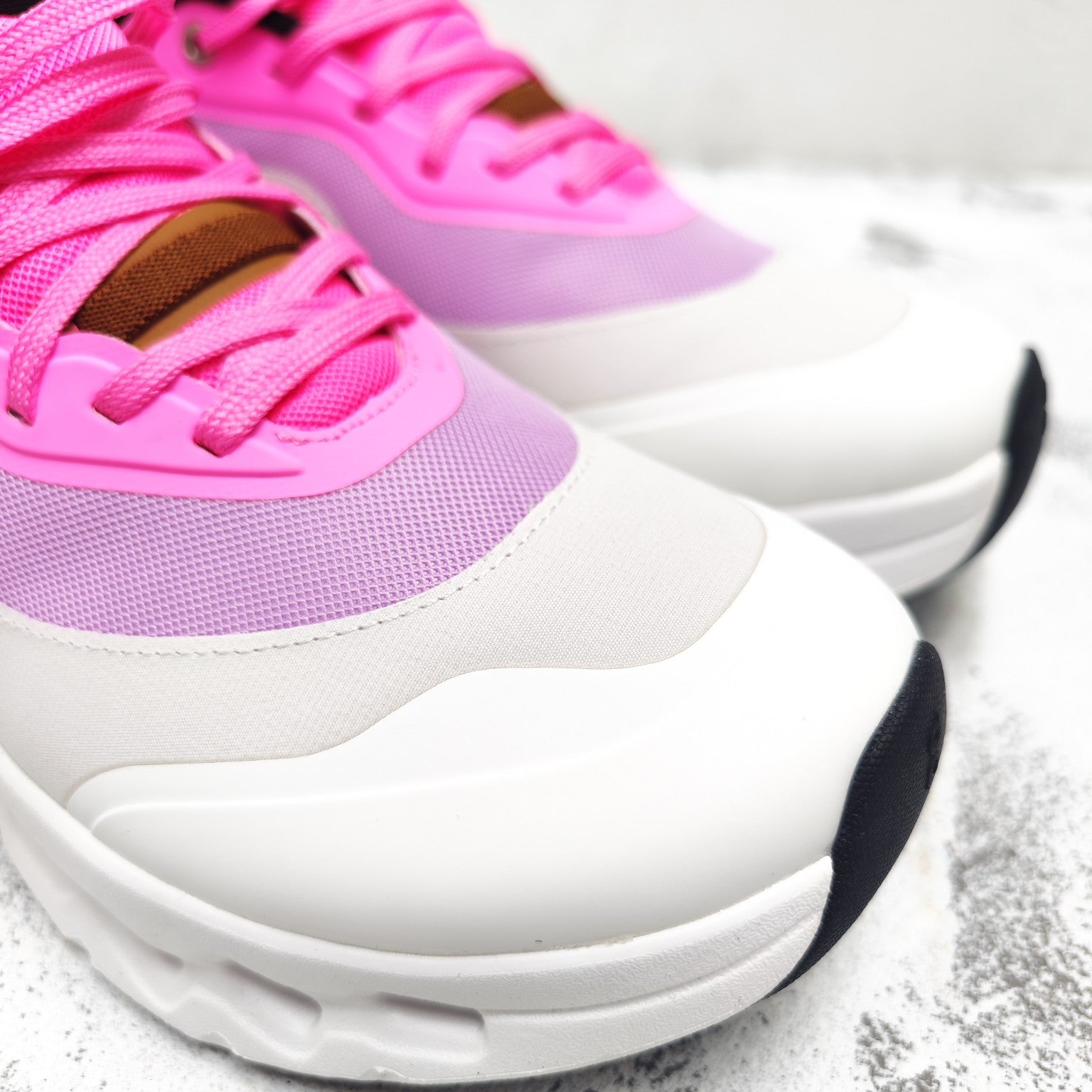 CLOUDTILT 2.0 SNEAKER BRIGHT PINK MIX PALE GRAY CALFSKIN AND BREATHABLE MESH、mysite、Cacoeks