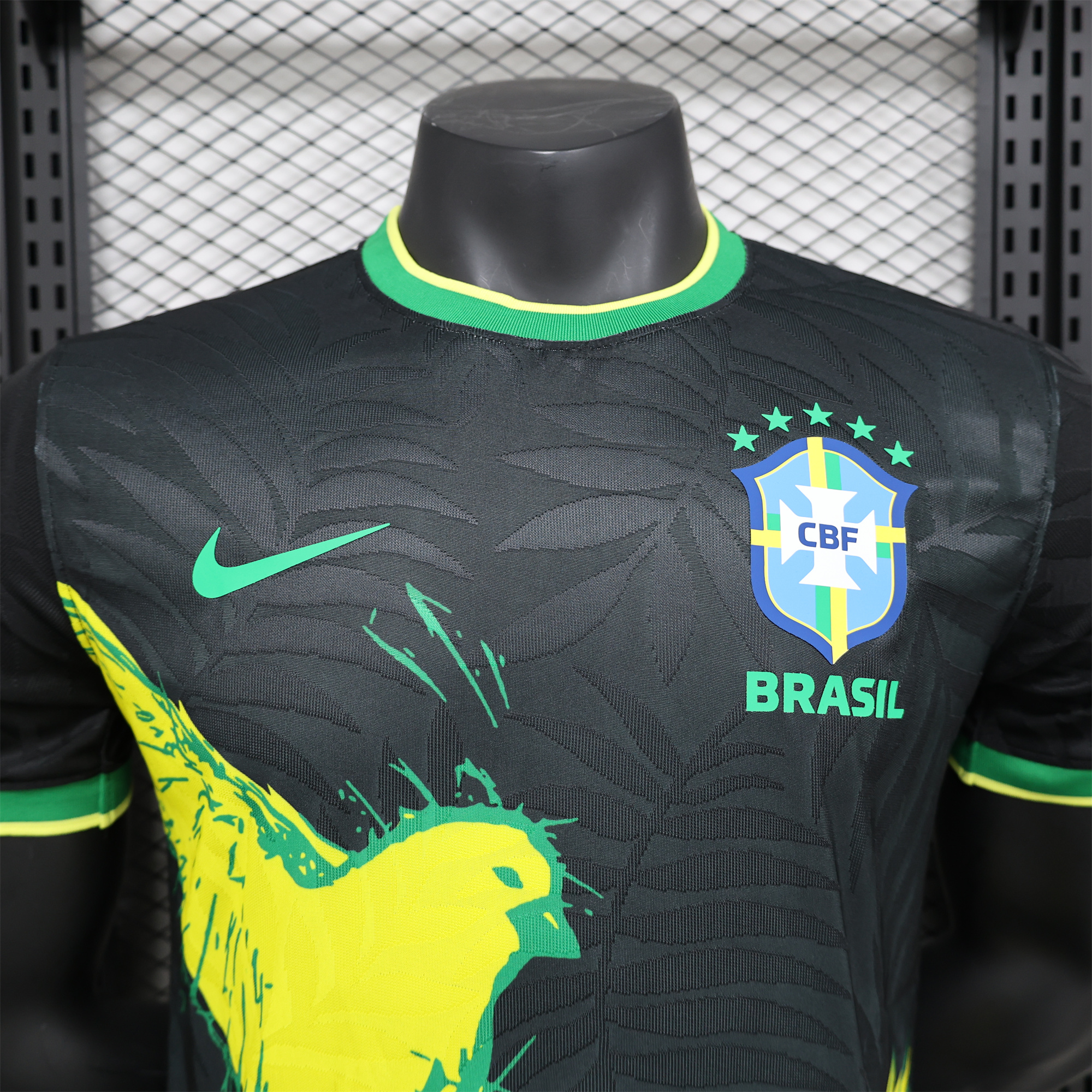 ManixJersey.com | Brazil 2024 Black Dove Special Edition Jersey - Player Version -Customize Name, Number and Patch | Worldwide Shipping