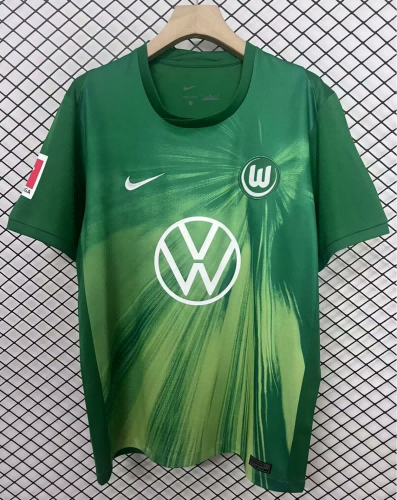 25/26 Wolfsburgo Home Football Shirt-mysite Custom Football Kit- Nextkits