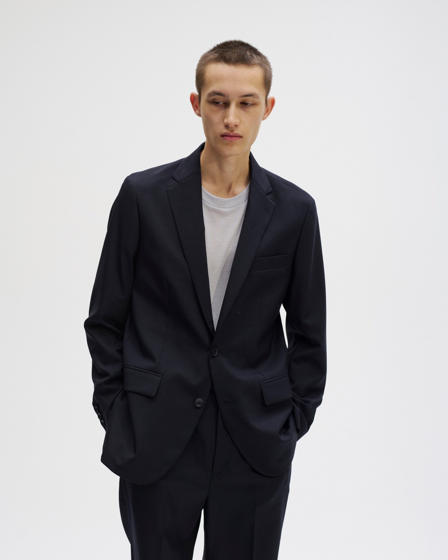 SOPHNET. 25S/S SUMMER MERINO WOOL STANDARD 2BUTTON JACKET  SOPH-250014 