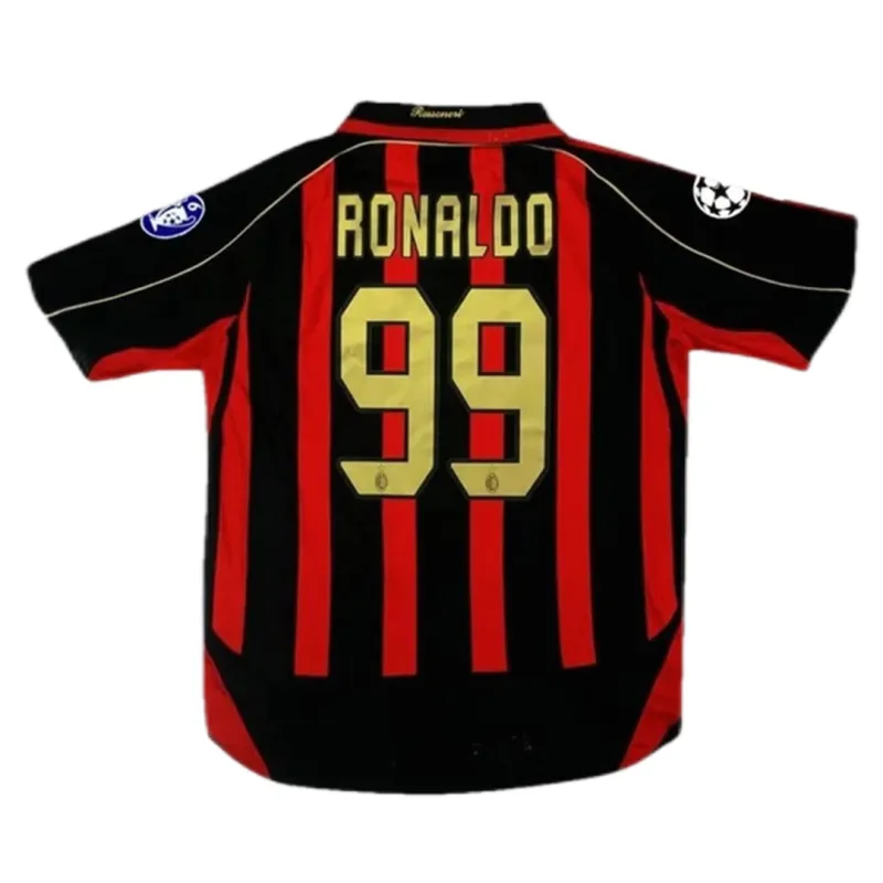 06-07 AC Milan Home soccer jersey- Retro version: Ajax 24-25 Home Stadium Jersey - Fans Version mysite: Adidas luxuryfootballshirts.com: https://www.luxuryfootballshirts.com/
