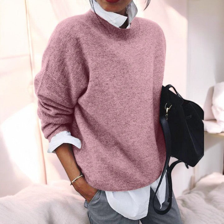 Emilia Cashmere sweater in pink
