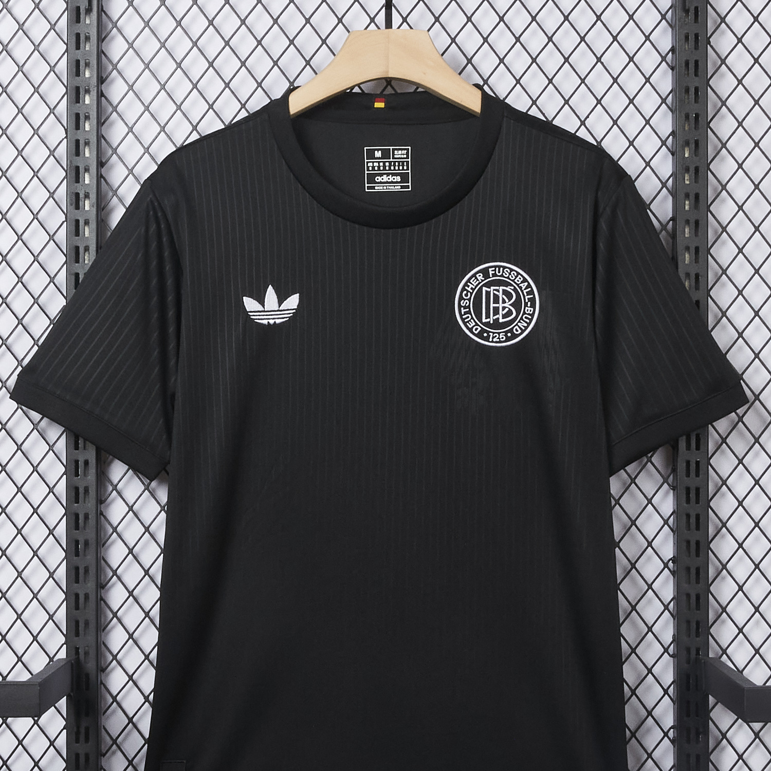 UltraTrikot-Germany 2025 Black 125-Year Anniversary Commemorative Edition Jersey - Fans Version