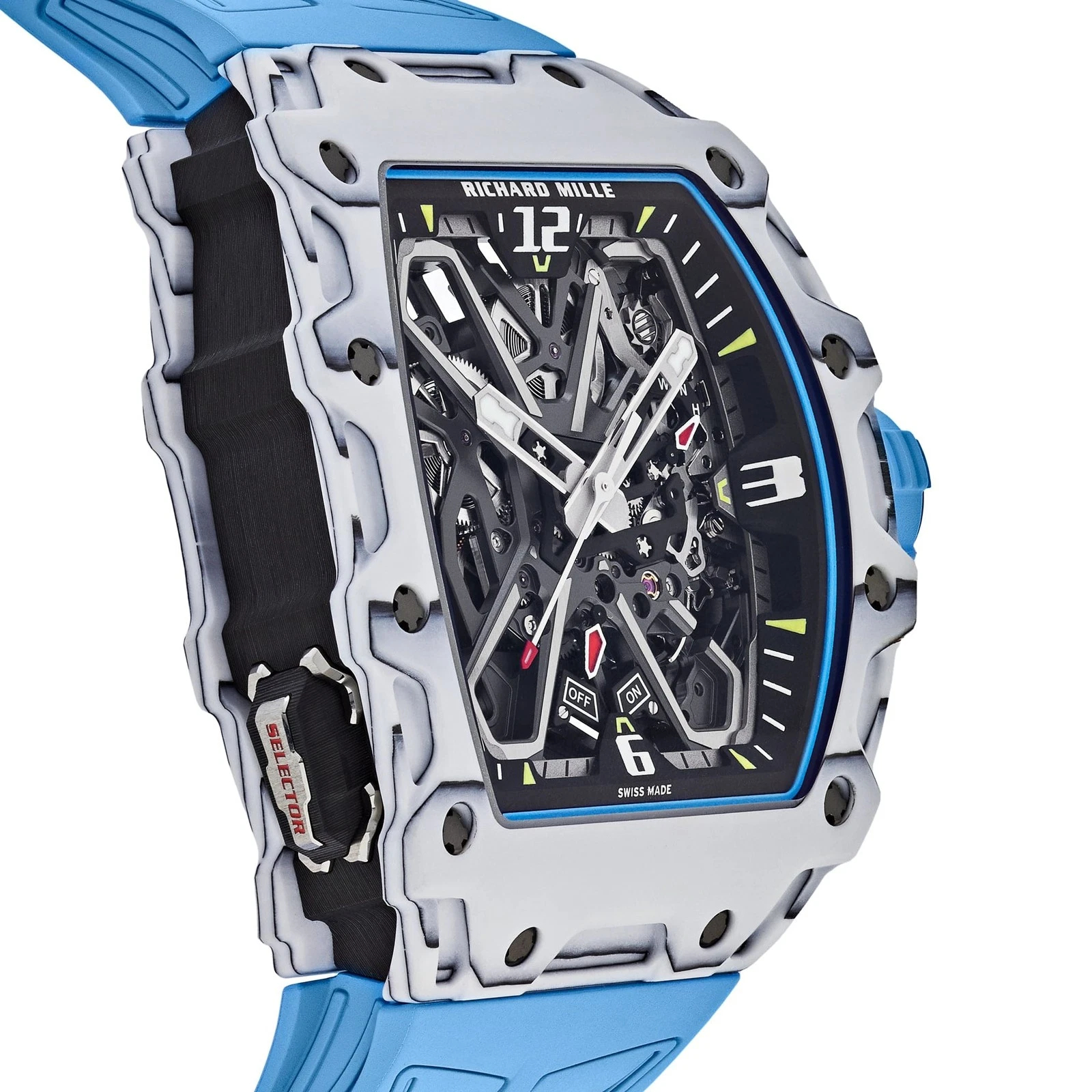 Richard Mille RM 35-03 White Quartz TPT Super Clone Watch – Lightweight Fake RM