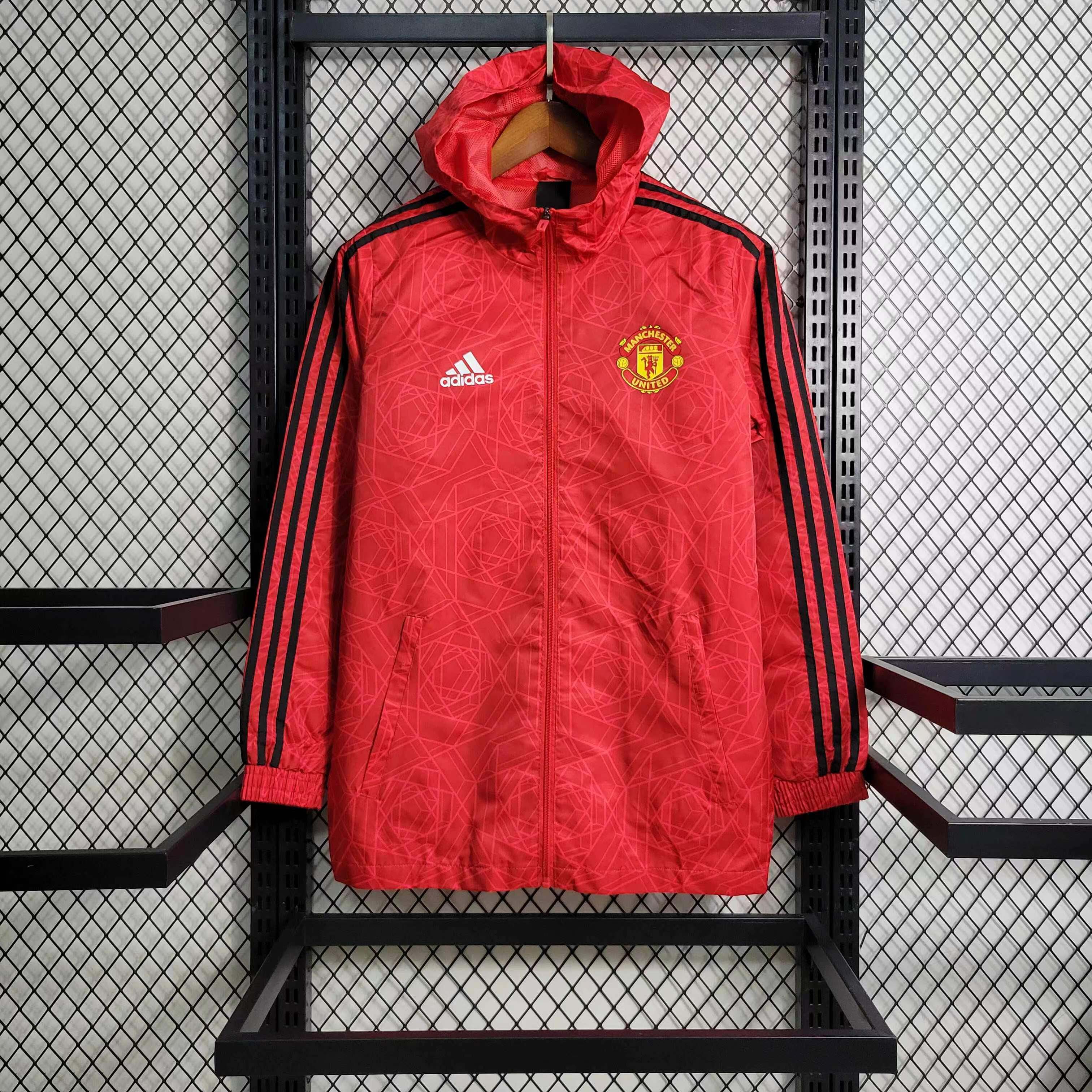 2023/2024 Manchester United Windbreaker Red:football jersey mysite: unitedjerseyfootball 邓江浪:football