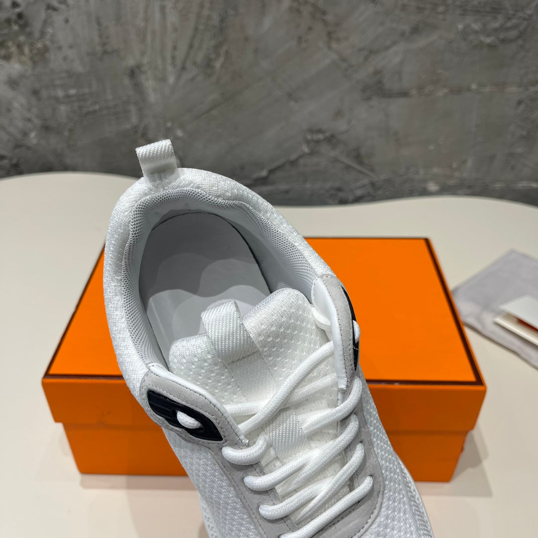 HEROS SNEAKERS WHITE MIX BLACK GOATSKIN、mysite、Cacoeks