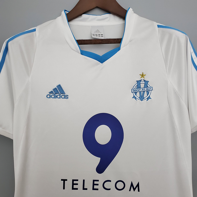 Higojerseys-Retro Marseille 2003-04 Home Stadium Jersey