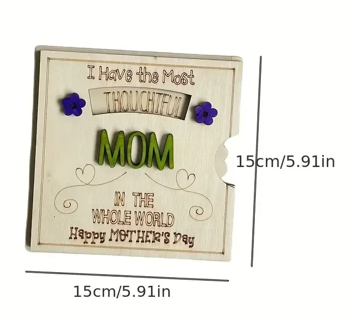 interactive rotating set of 4 mothers day and grandma greeting cards details 2