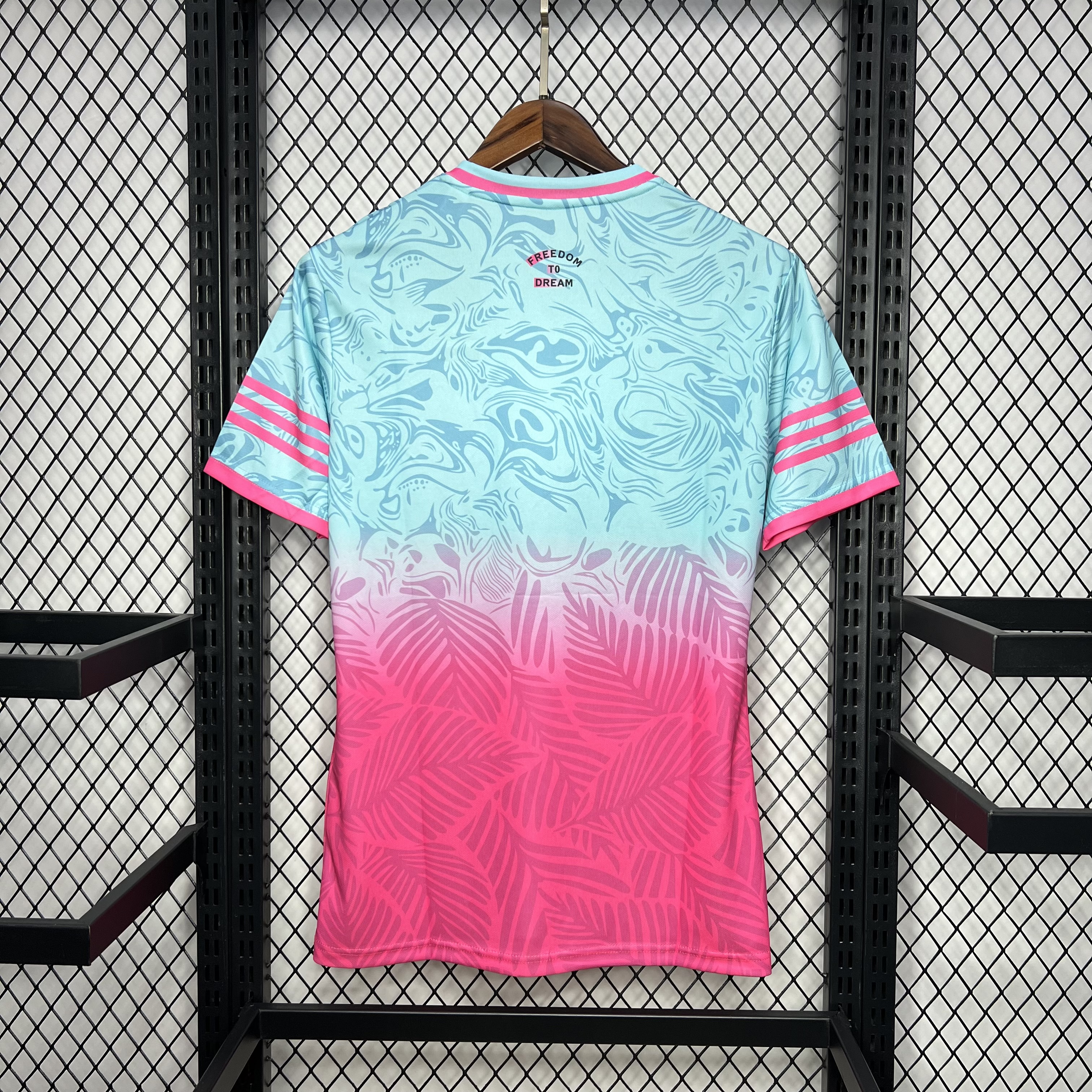 Higojerseys-INT M.A.M 24-25 Pink & Green Special Edition Jersey - Fans Version