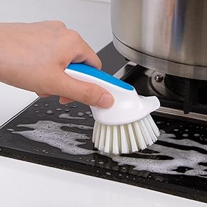 MR.SIGA Pot and Pan Cleaning Brush - Pack of 2