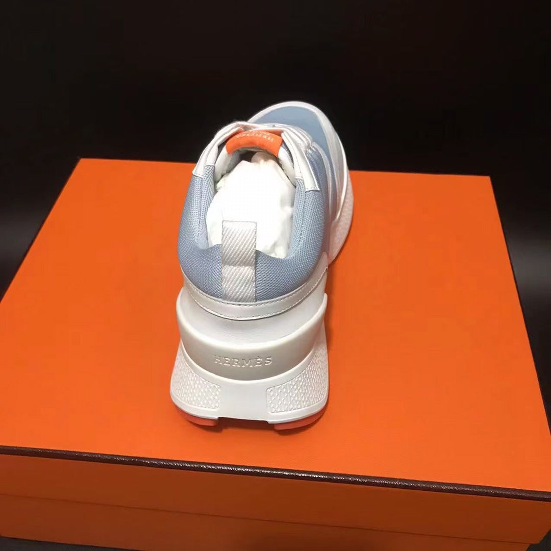 GIGA SNEAKER BRIGHT GRAY MIX WHITE CALFSKIN、mysite、Cacoeks