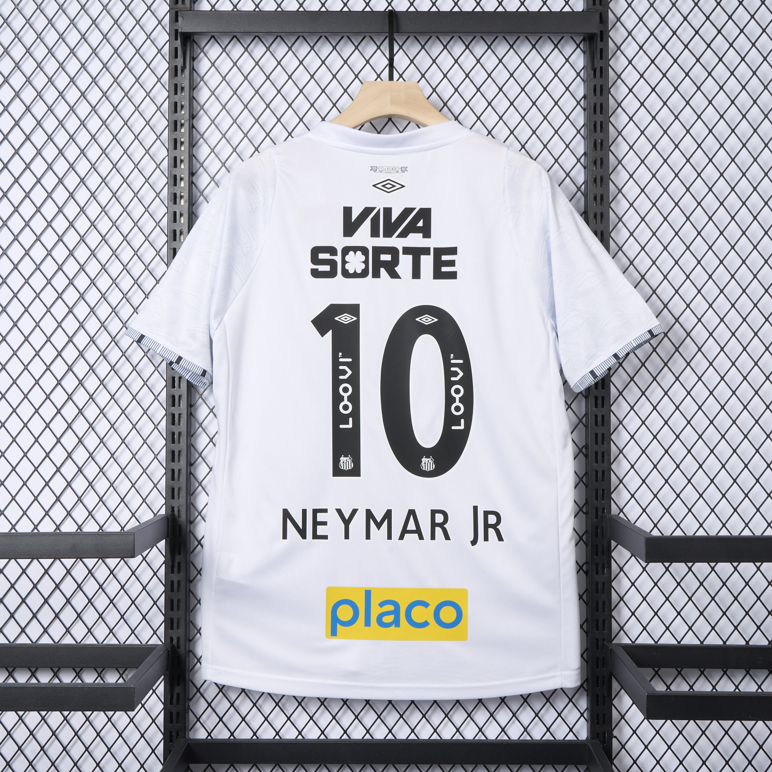 foot-Santos 25-26 Home Jersey With Sponsors - Fans Version