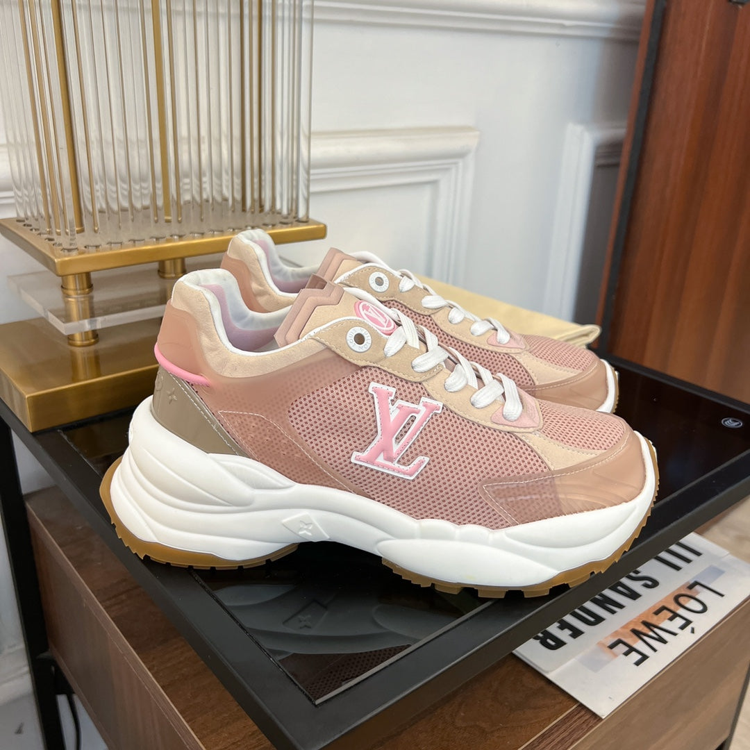 LV RUN 55 SNEAKER PINK BROWN、mysite、Cacoeks