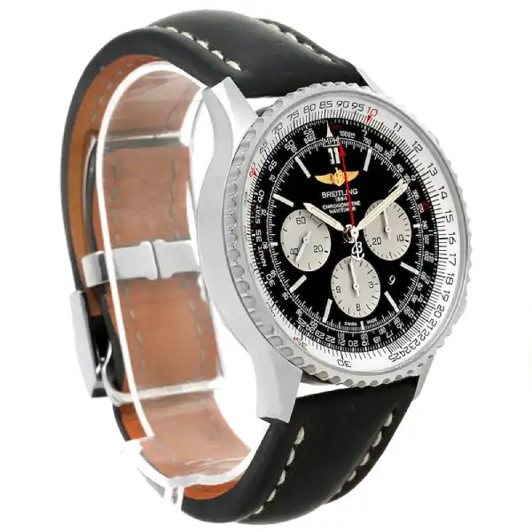 Breitling Navitimer 01 46mm Black Dial Replica-fasswatch