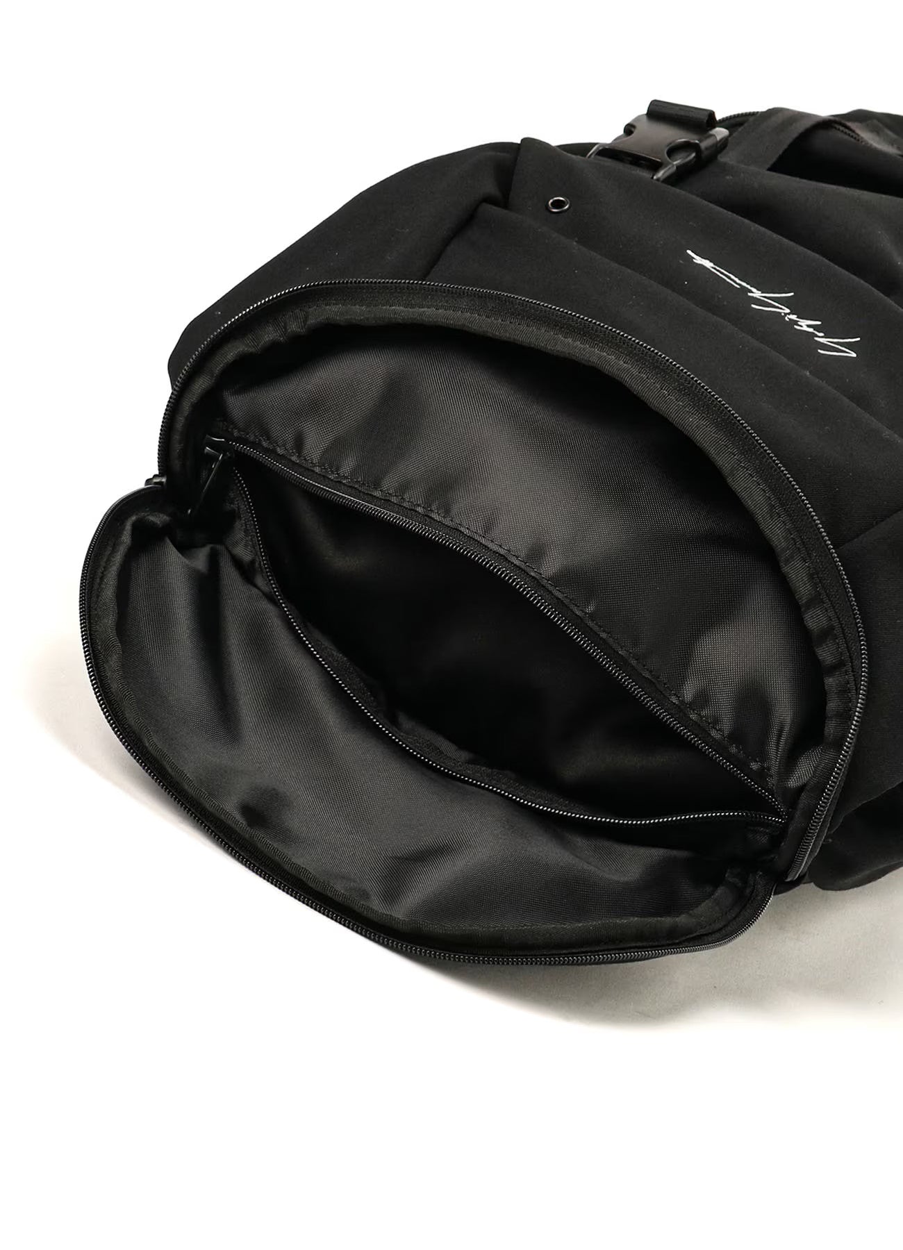 Yohji Yamamoto POUR HOMME YY SIGNATURE WOOL GABARDINE BACKPACK  HO-I17-942 