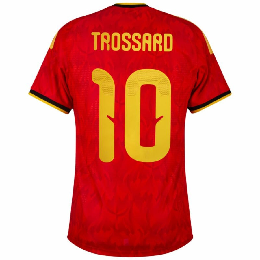 Belgium Home Trossard 10 Fan Jersey Shirt 2026 World Cup-mysite Custom Football Kit- Nextkits