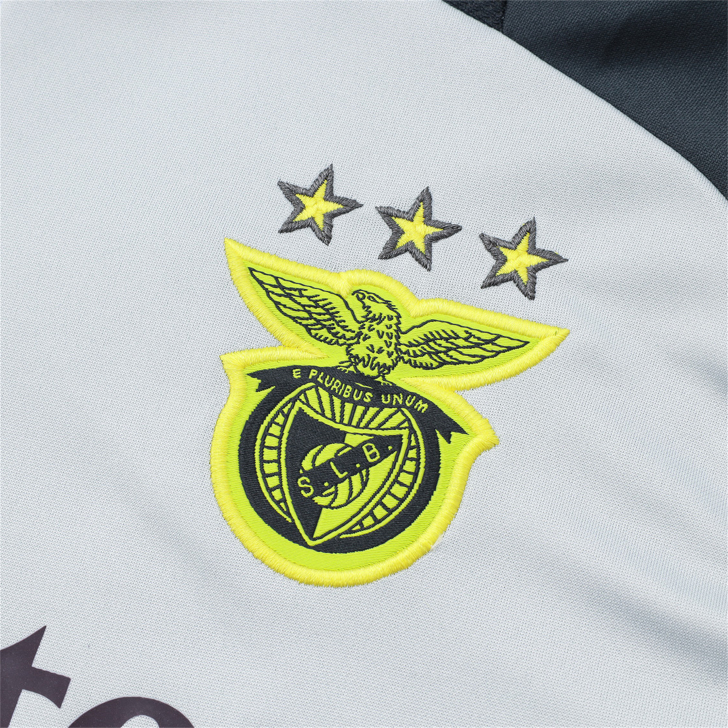 UltraTrikot-Benfica 25-26 Long Sleeve Training Set - Grey Top and Deep Grey Pants