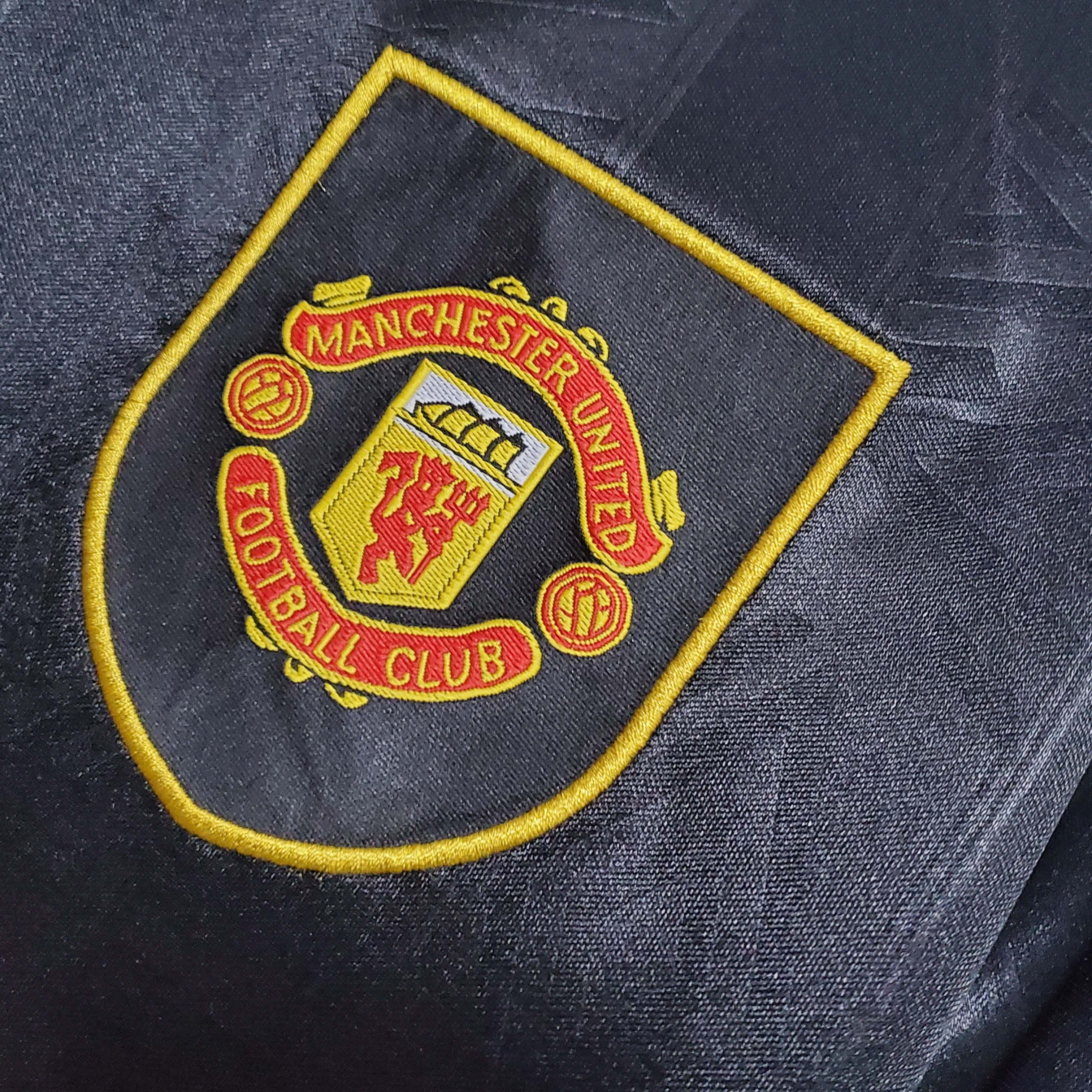 1993/1994 Retro Manchester United Third Away Football Shirt 1:1 Thai Quality:football jersey mysite: unitedjerseyfootball 邓江浪:football