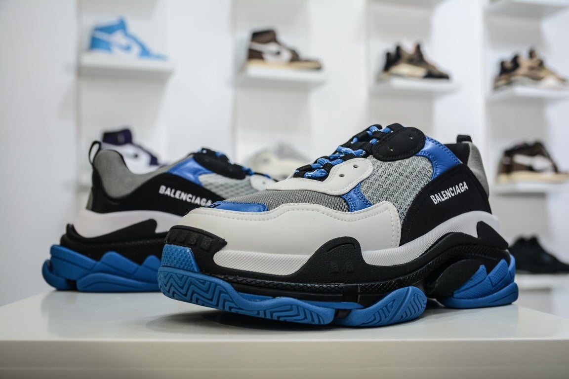 Balenciaga Triple S Sneaker Grey Blue、mysite、Cacoeks