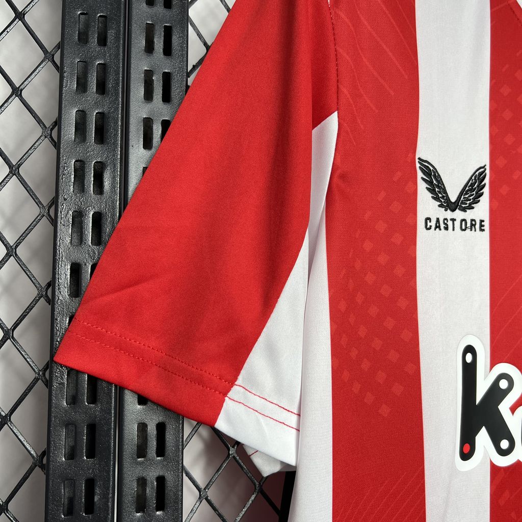 ManixJersey.com | Athletic Bilbao 24-25 Home Stadium Jersey - Fans Version -Customize Name, Number and Patch | Worldwide Shipping