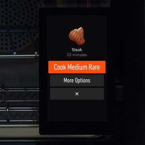 june oven user interface touchscreen