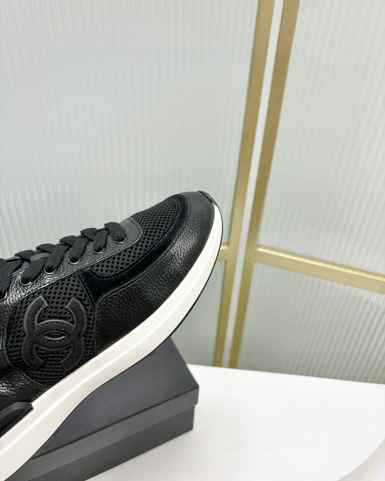 SNEAKER IN BLACK SUEDE、mysite、Cacoeks