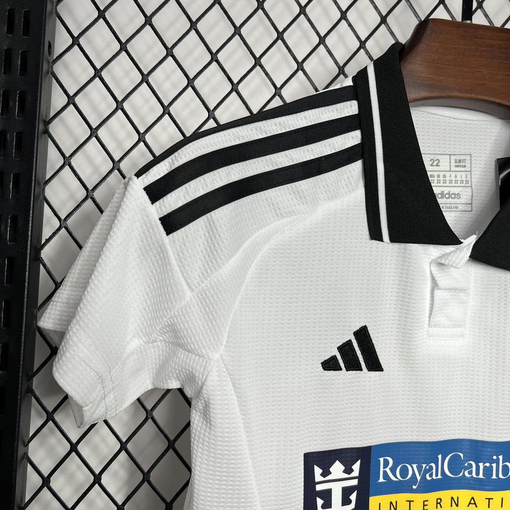 ManixJersey.com | Fulham 24-25 Home Stadium Kids Kit -Customize Name, Number and Patch | Worldwide Shipping