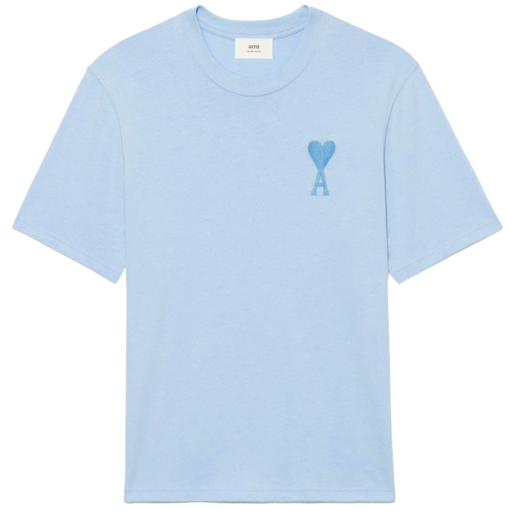 Ami Paris Tonal De Coeur Tee Sky Blue (SS23)、mysite、Cacoeks