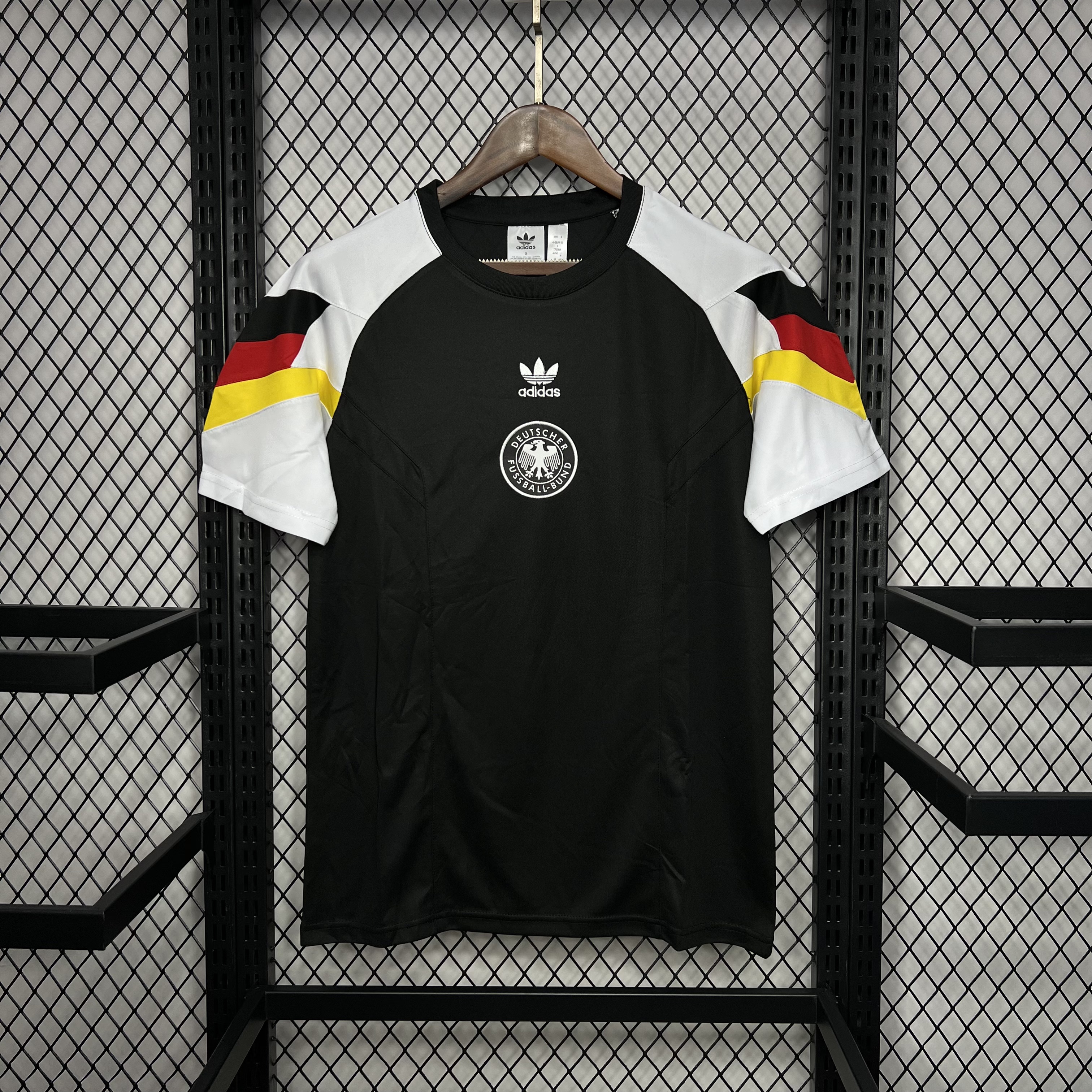Higojerseys-Germany 2024 Euro Retro style Training Jersey - Fans Version