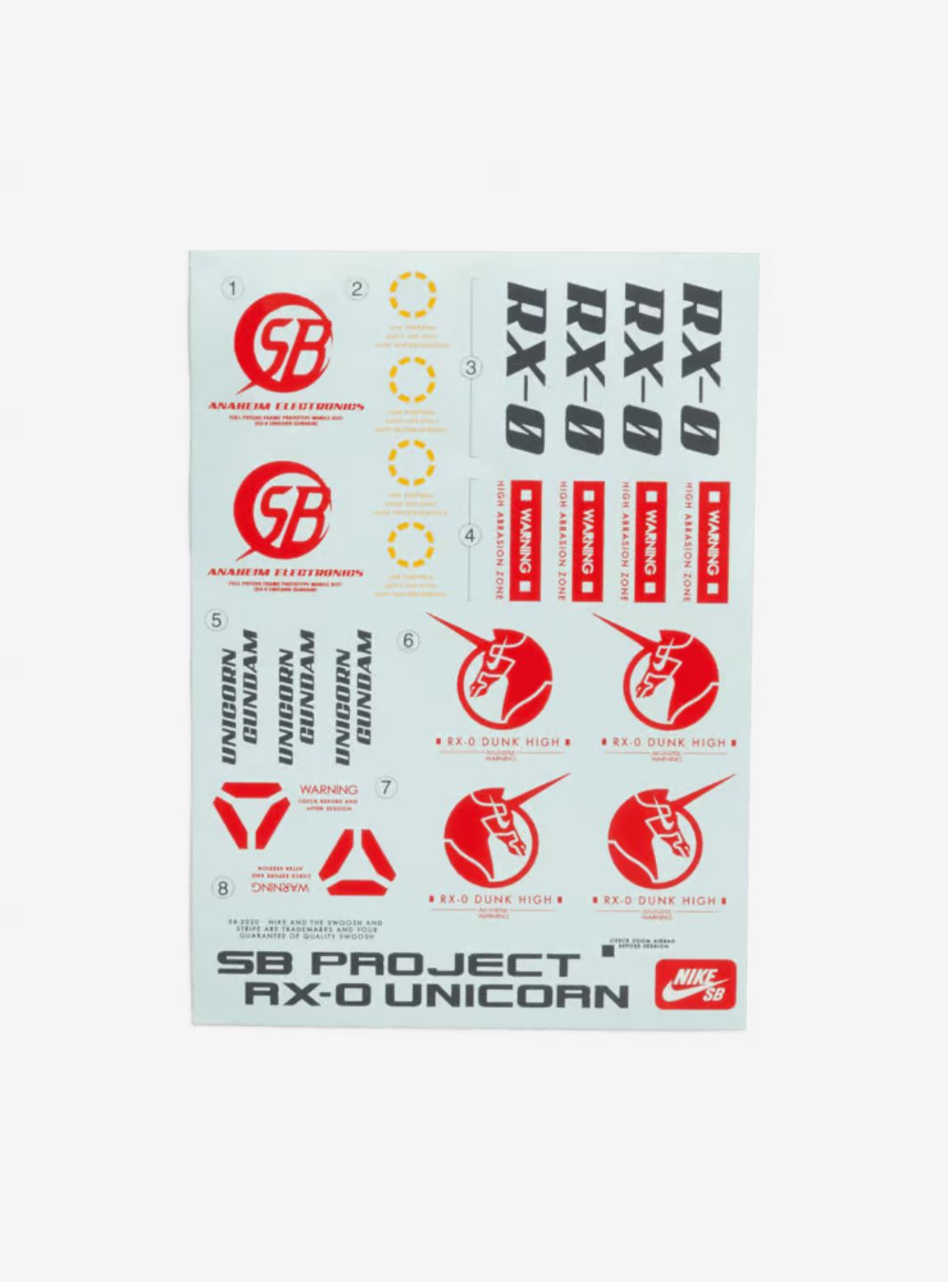Nike SB Dunk High RX-0 Unicorn Gundam、NIKE、Cacoeks
