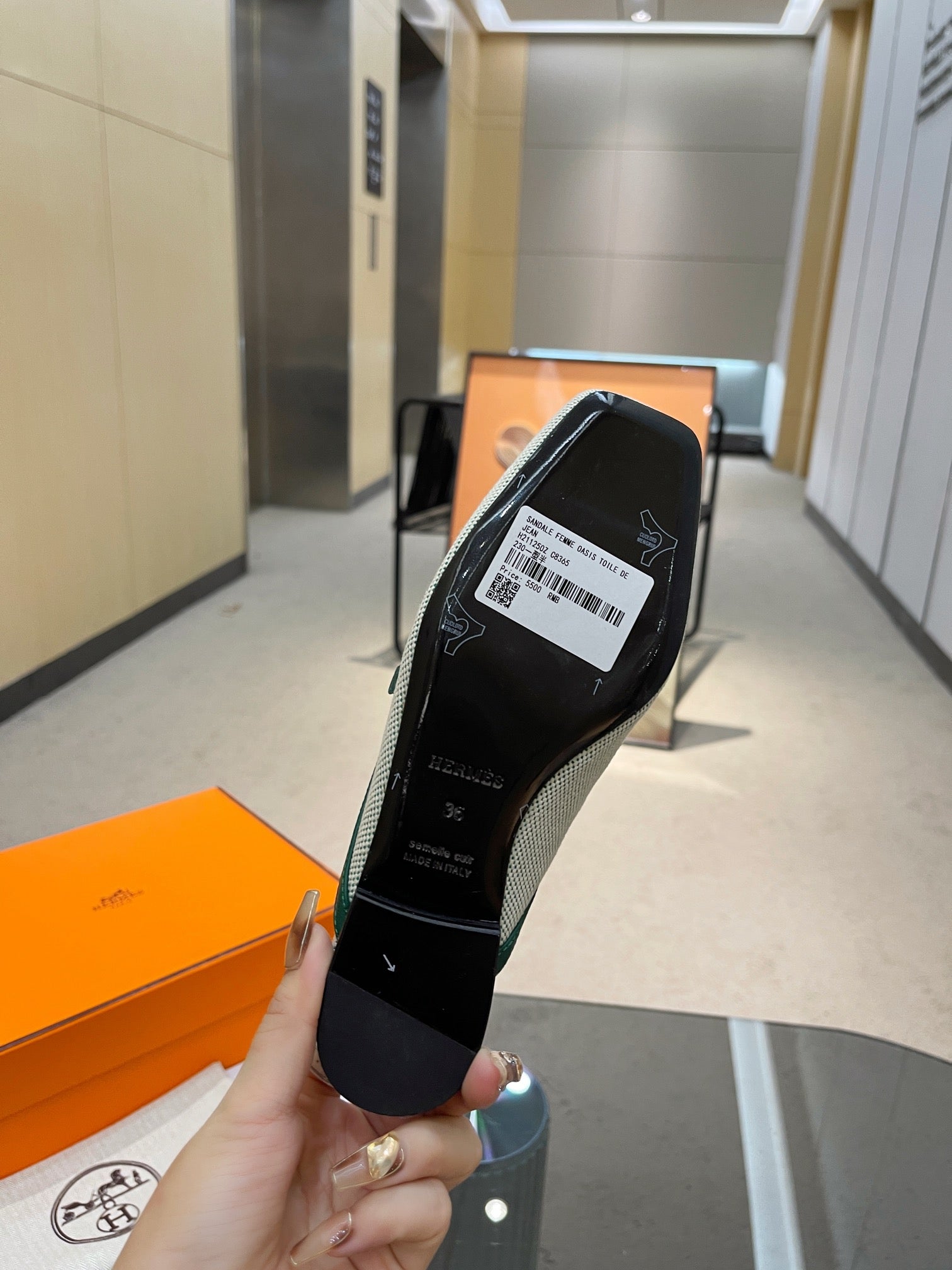 GROUPIE MULE OCEAN MIX SILVER LAMBSKIN、mysite、Cacoeks