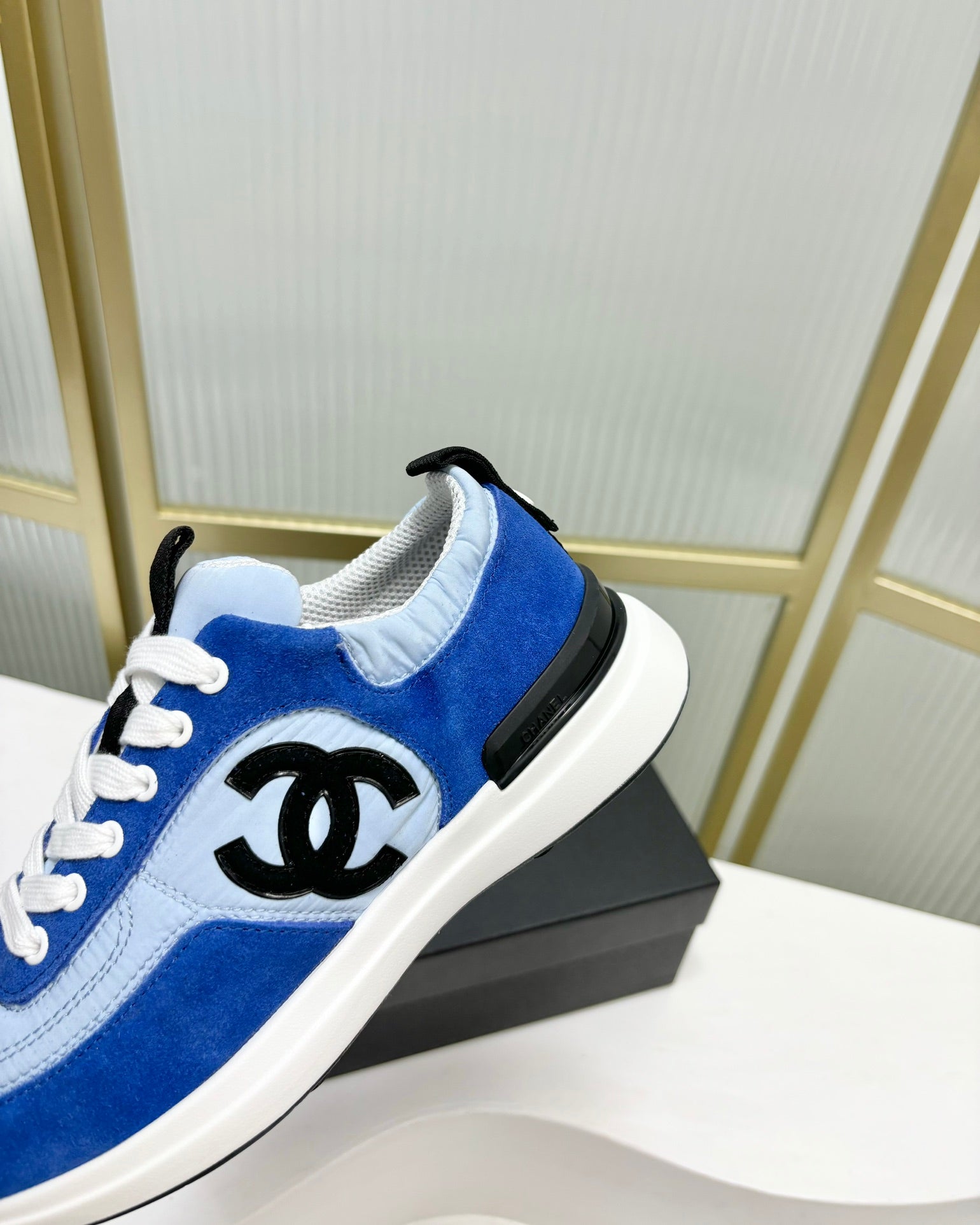 SNEAKER IN SKY MIX COBALT BLUE SUEDE、mysite、Cacoeks